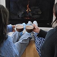 Vista 4 de Bare Life: Mezcla de cacao caliente de coco sin lácteos, porción individual de 0.95 onzas (paquete de 10) Sin gluten, vegano, orgánico, a base