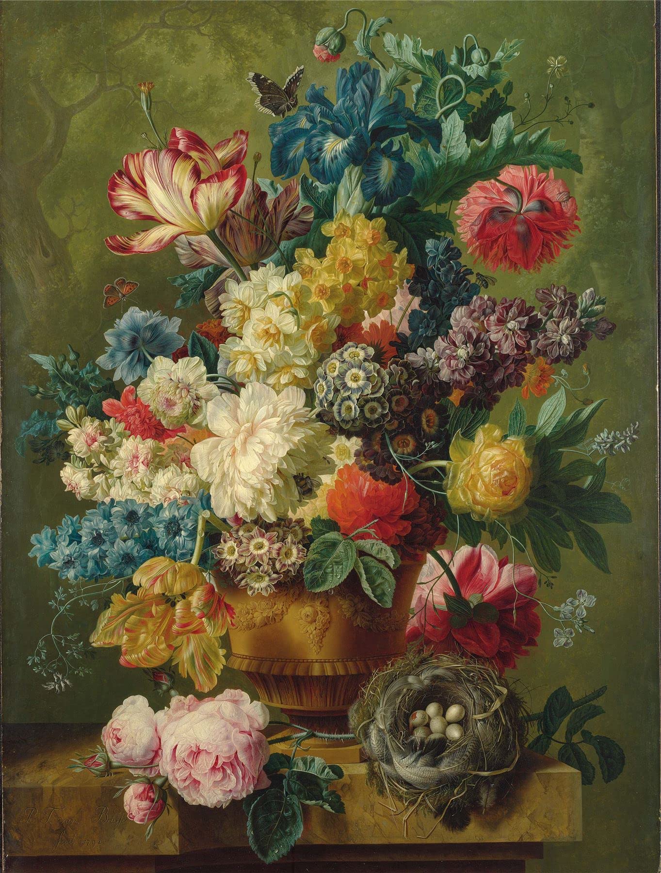 National Gallery 1000 elementów puzzli, kwiaty w wazonie, wyprodukowane w Wielkiej Brytanii, niezwykle szczegółowe, obraz w wysokiej rozdzielczości, tablica puzzli, 100% z recyklingu, 100%