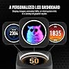 Corsair iCUE H100i Elite LCD XT Liquid CPU Cooler - IPS LCD Display - Dual Fan AF120 RGB ELITE - Radiator 240 mm - Suitable for Intel® LGA 1700, AMD AM5 and Plus - Black