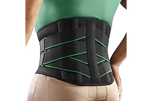 FREETOO Back Brace for Men and Women with Lower Back Pain