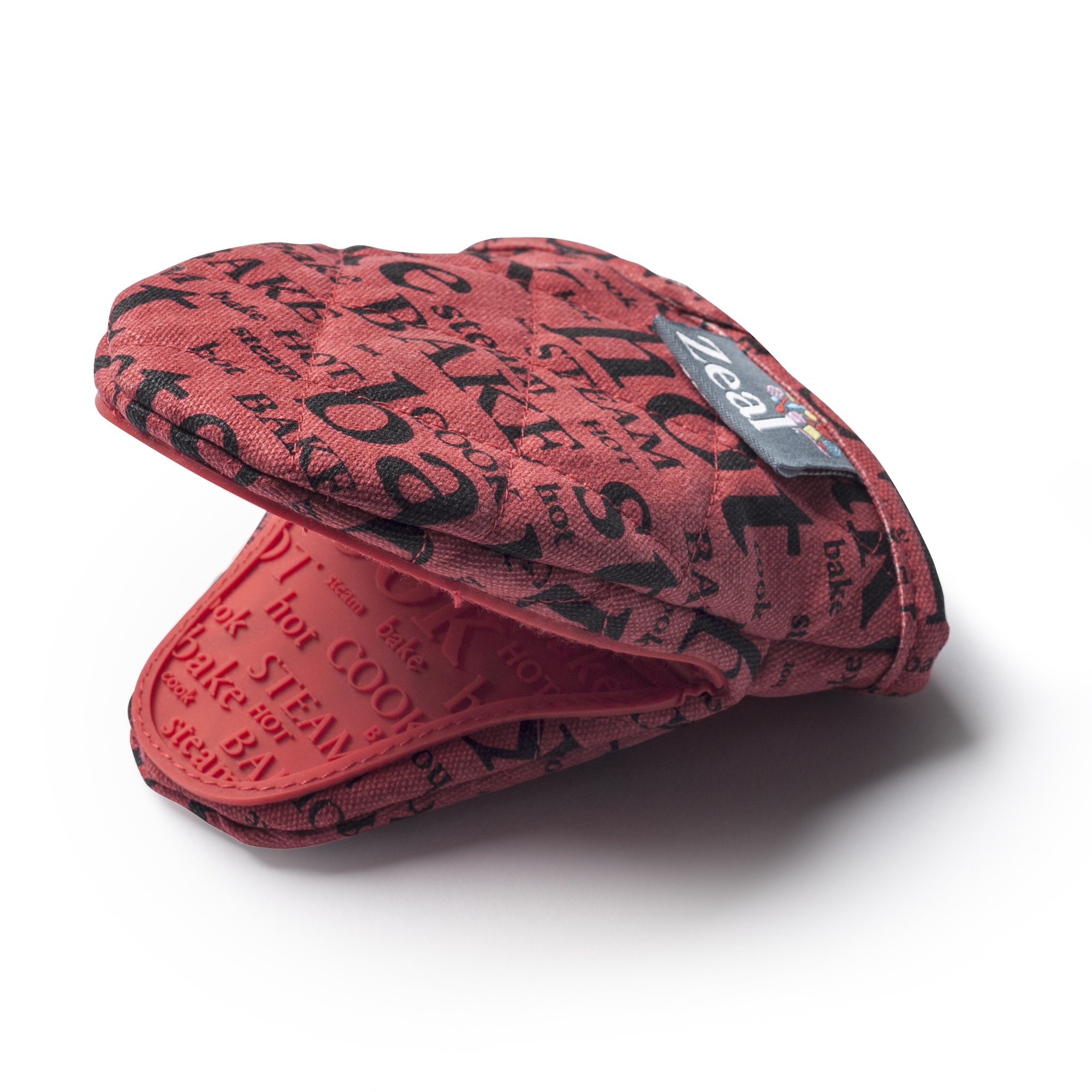 Zeal Silicone Mini Oven Mitt - Red