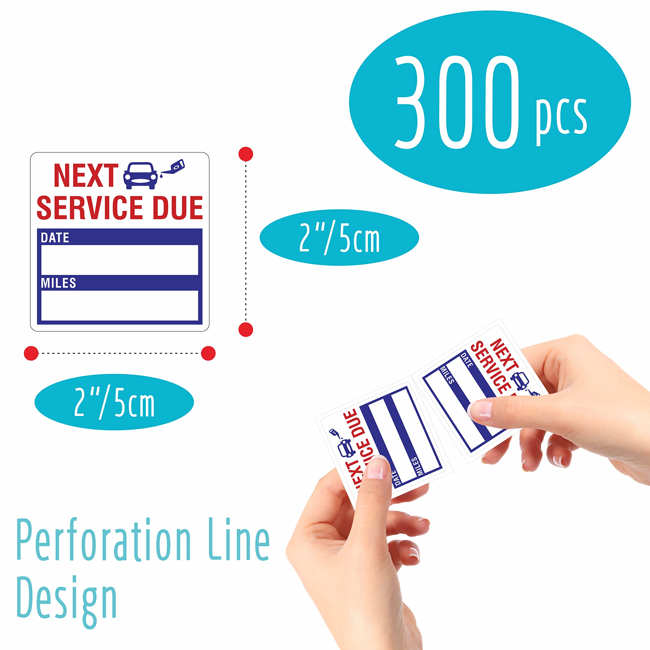 24 Pegatinas Recordatorias Cambio De Aceite - Adhesivo Estático Naranja/negro - Envío Gratis