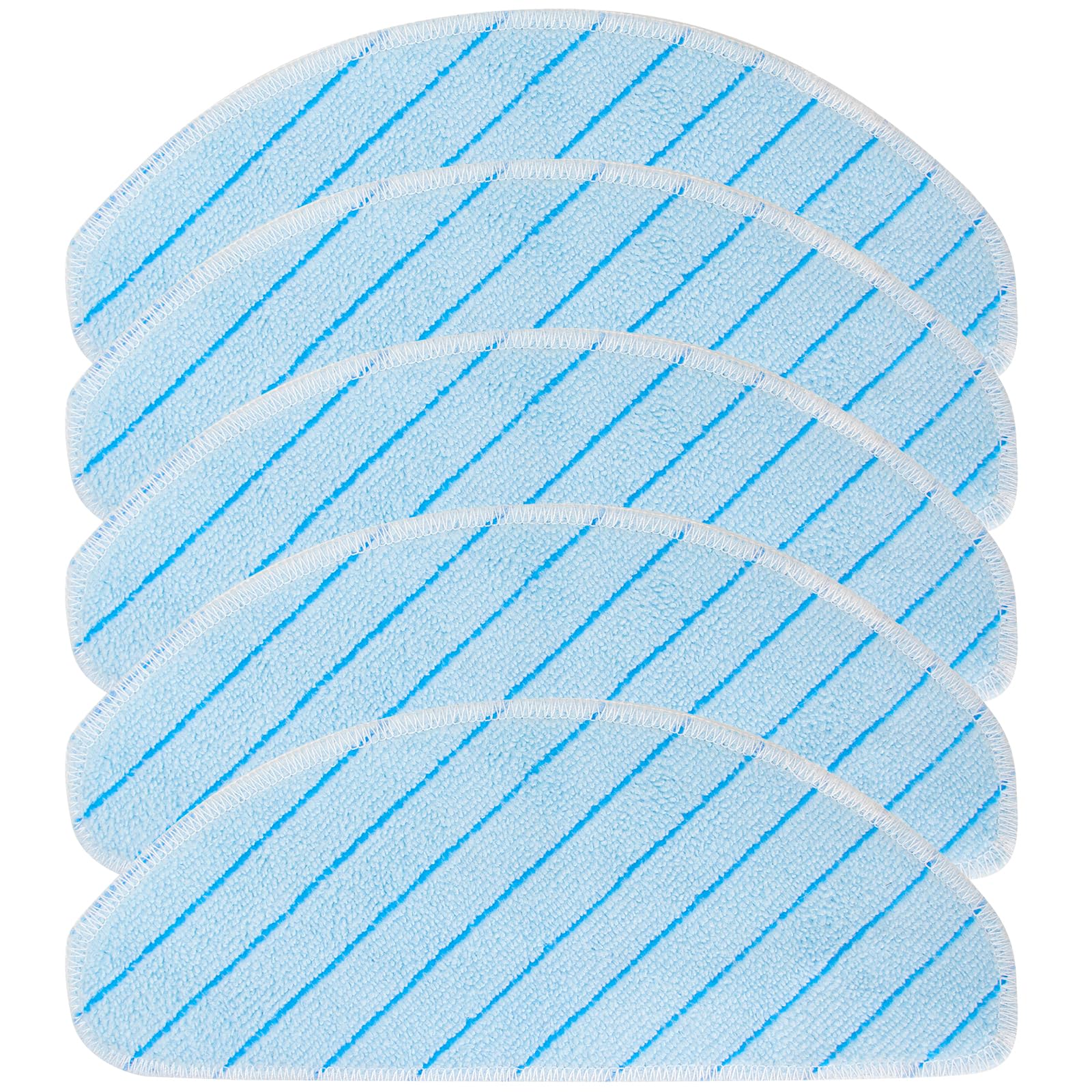 Chuancheng 5Pcs Washable Cleaning Mop Cloth For Ecovacs Deebot T9 Series T9 AIVI T9 PRO T9 MAX Spare Parts