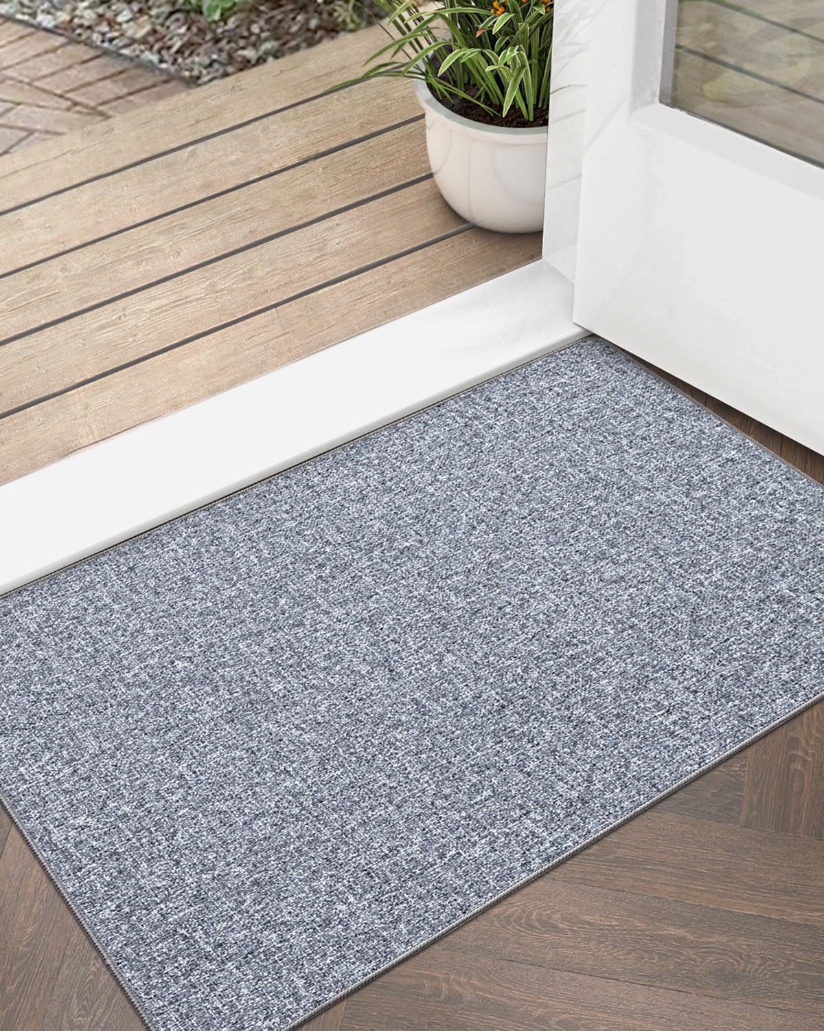 Amazon.com: Yancorp 1/10 Inch Ultra Thin Door Mat Indoor,3'x4'Very Thin ...