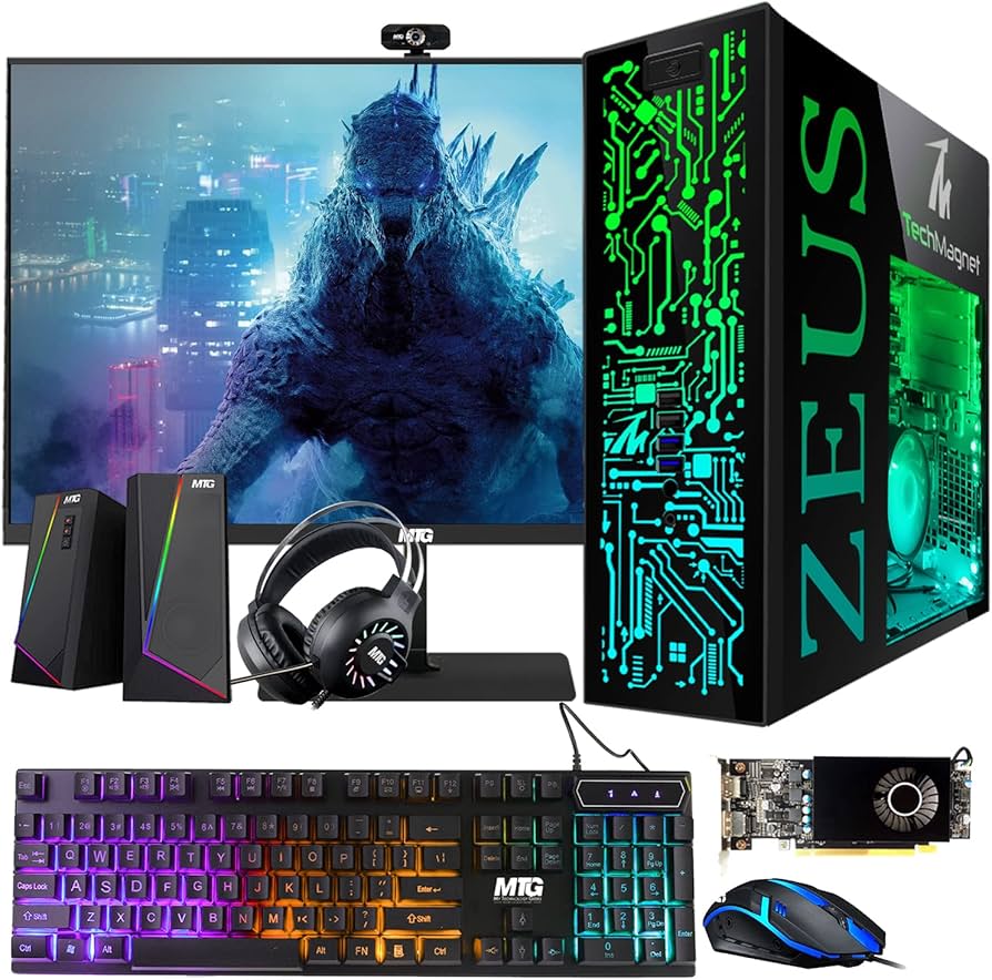 Amazon.com: TechMagnet Gaming Desktop PC, Intel i5 6th Gen, Zeus