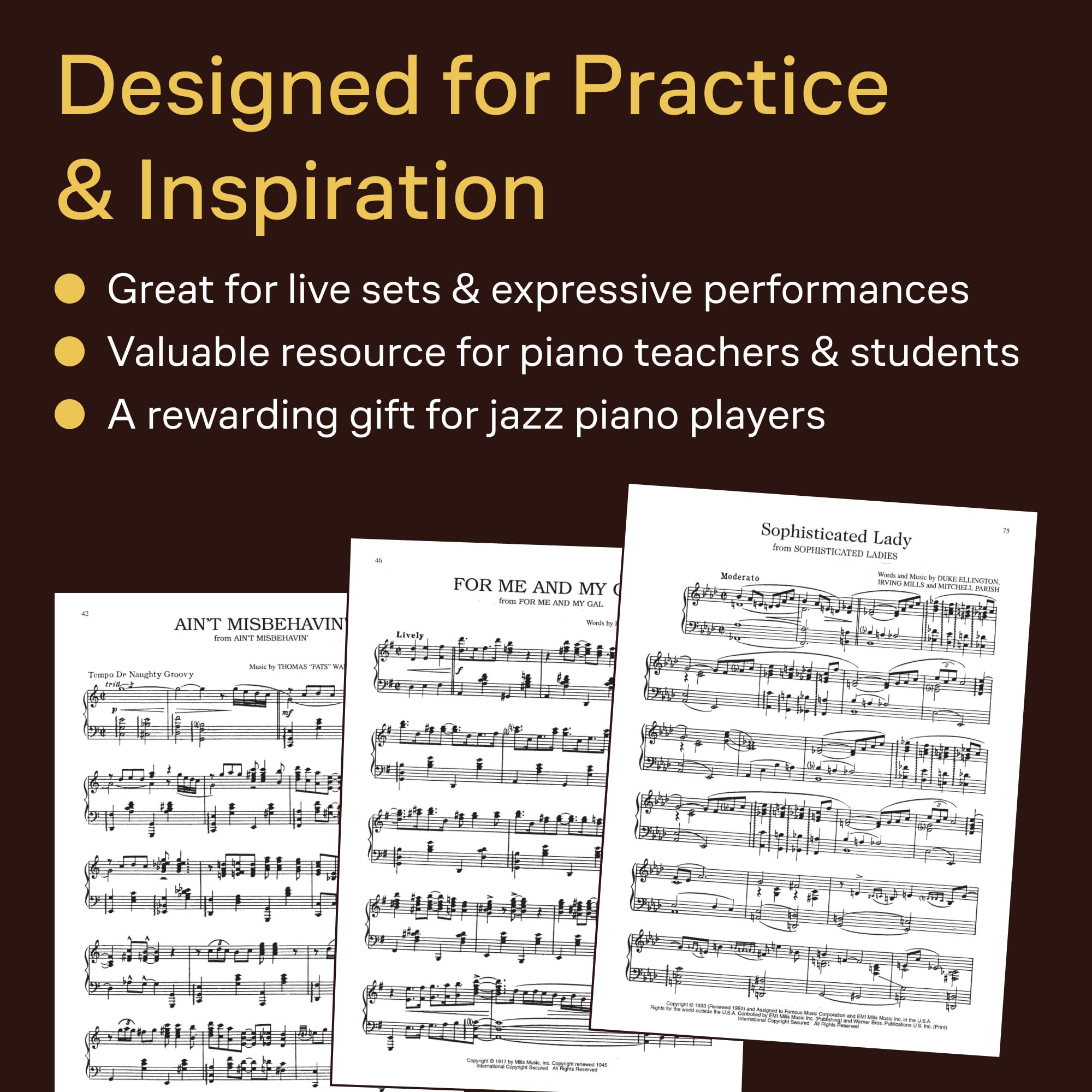 Jazz, Blues, Boogie & Swing for Piano