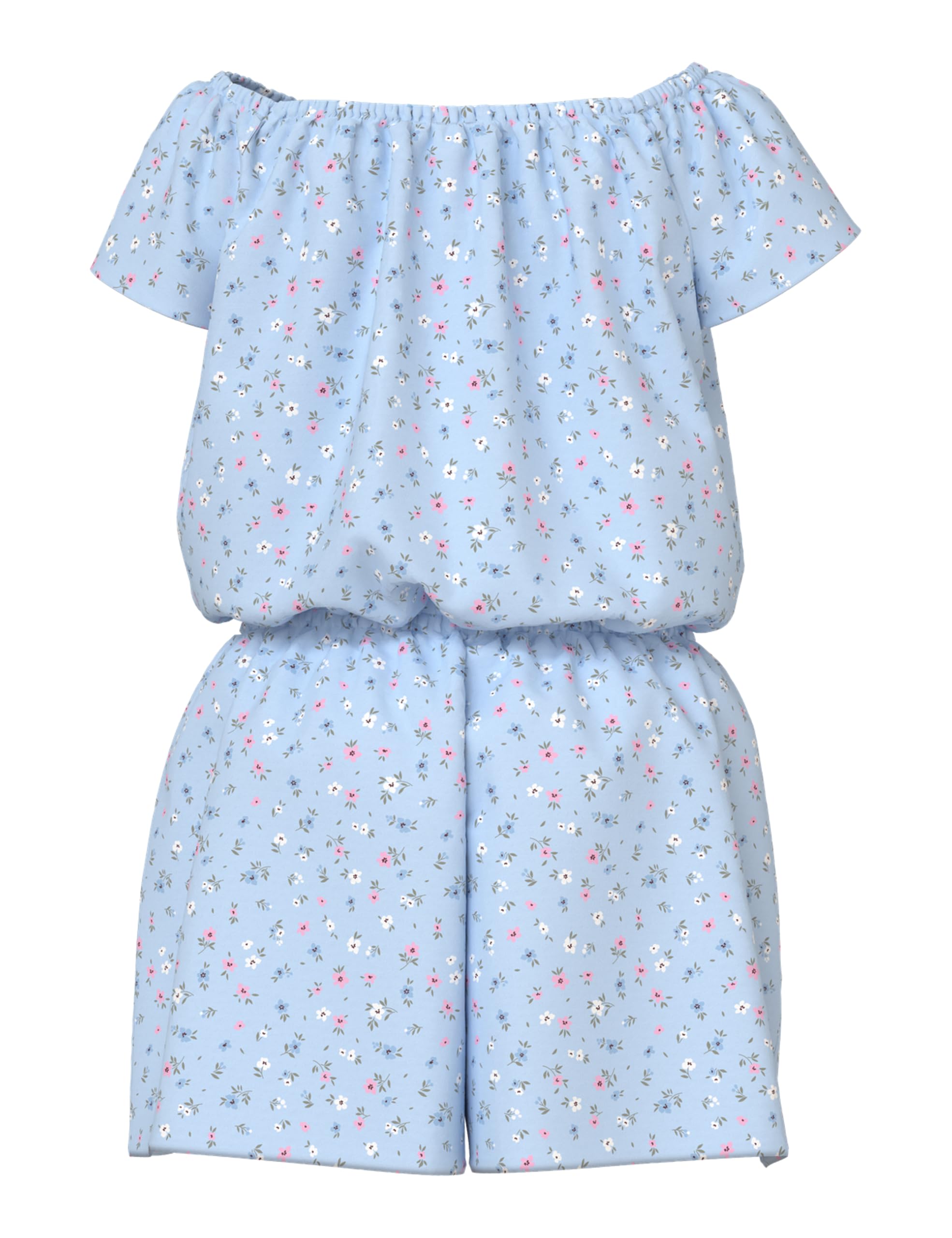 NAME IT Nkfvinaya SS Playsuit Fffff Noos Combinaison Fille