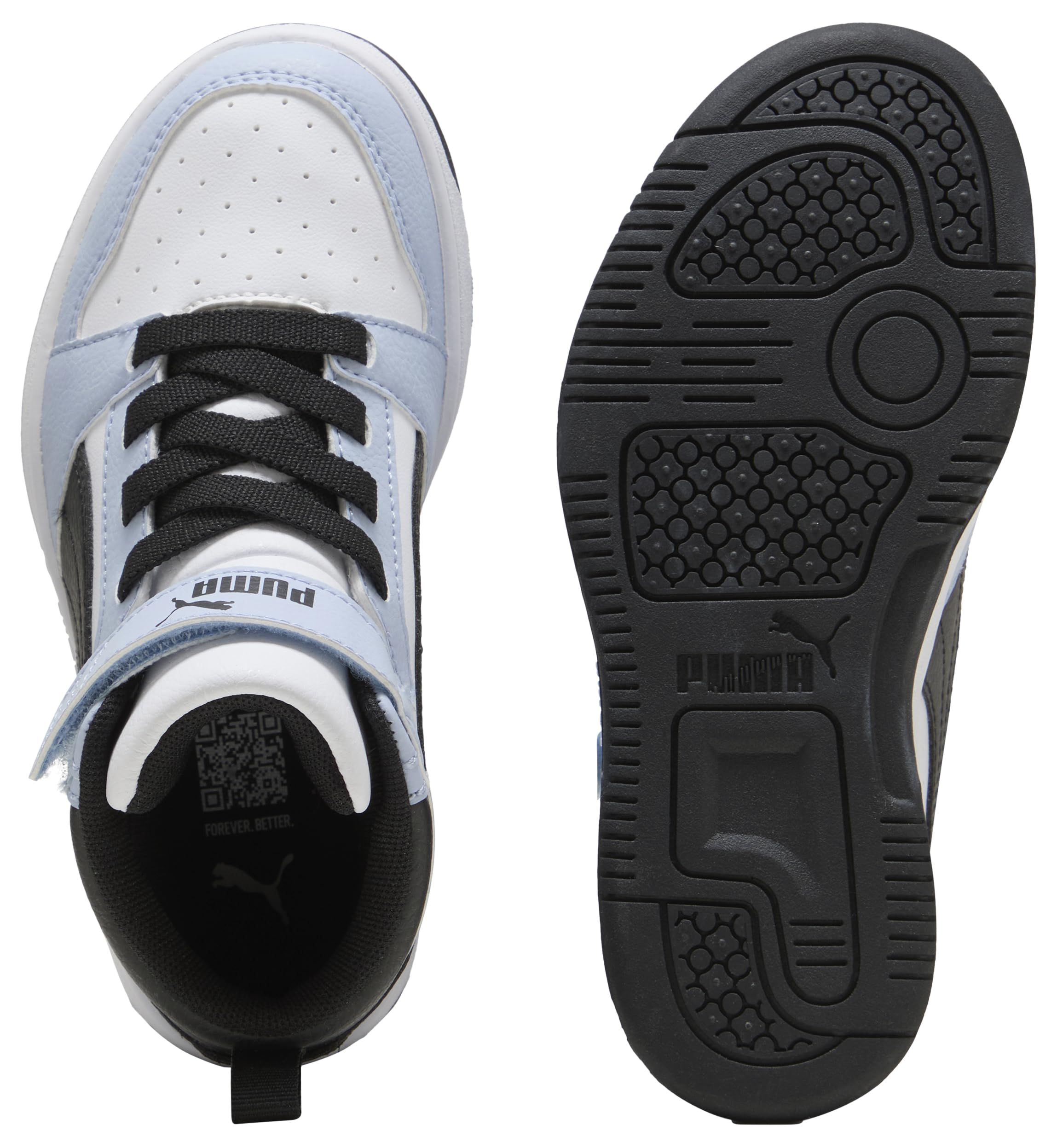 PUMA Rebound V6 Mid WTR AC+ PS BasketMixte Enfant
