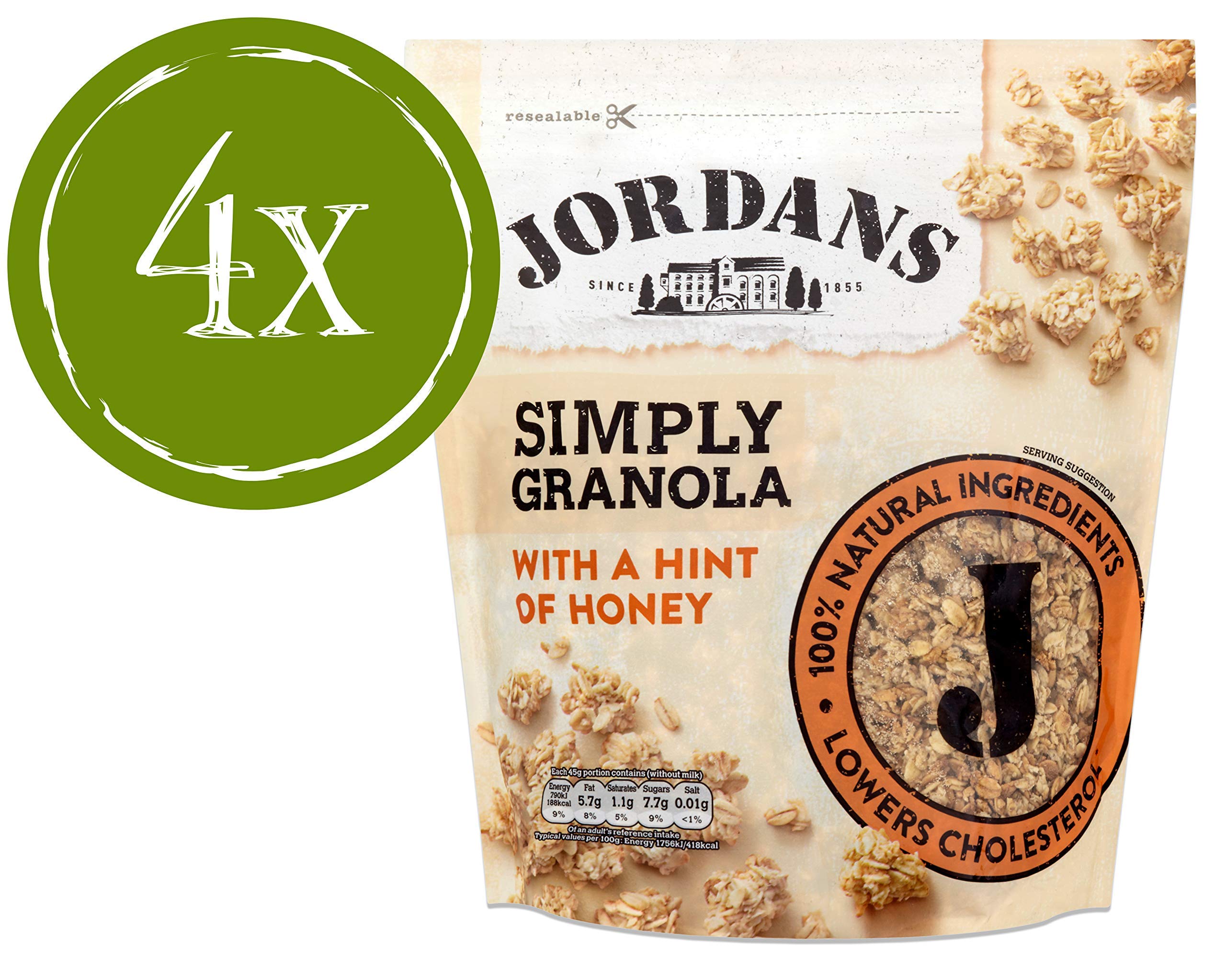 Buy Jordans Granola Simply Oat Breakfast Cereal High Fibre 4