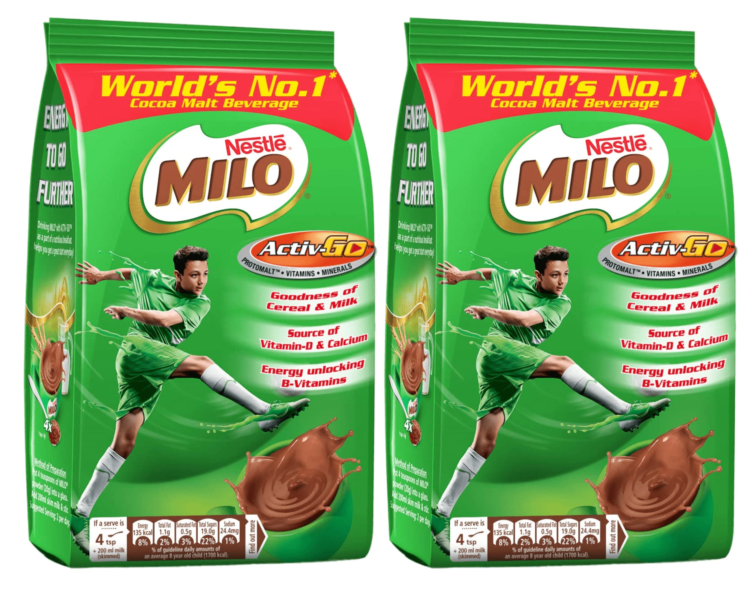 See full amazon price history chart for Milo Active Go, 400g (Pack Of 2) (Imported) Milo Active Go, 400g (Pack Of 2) (Imported) (B0BX6FHC48) Amazon Price History, Amazon Price Tracker