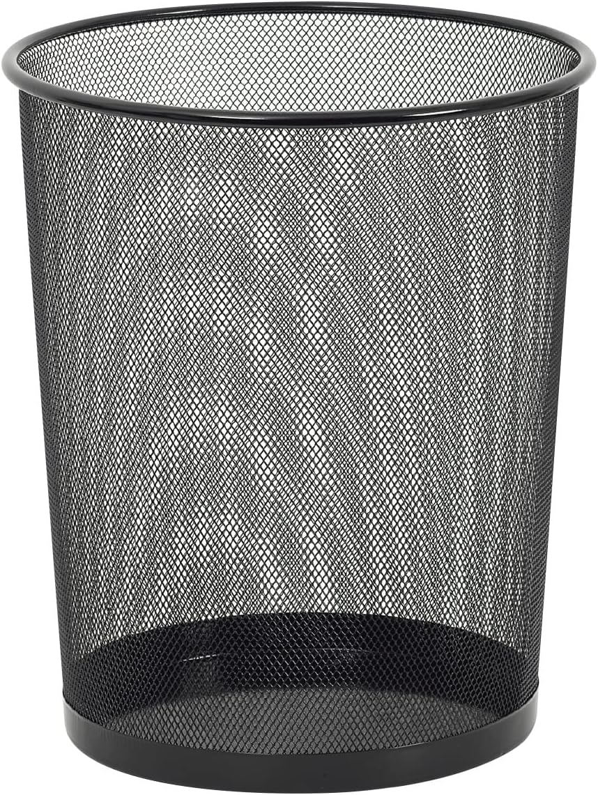 Merangue Round Mesh Waste Basket (MIL12008-CA)