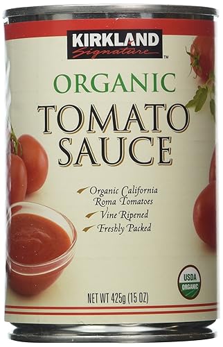 Kirkland Signature Salsa de tomate orgánico, 11.3 libras