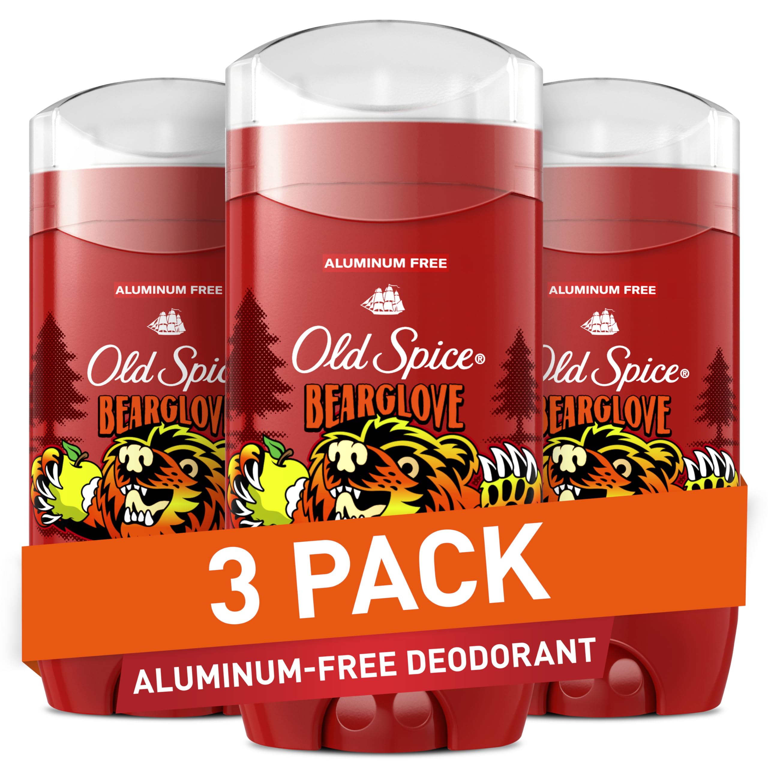 View 1 of ***PARTIAL SET- PRICE ADJUSTED***Old Spice Bearglove Aluminum-Free Deodorant for Men