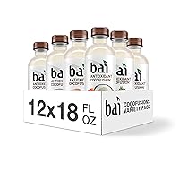 Vista 31 de Bai Agua con Sabor a Coco Puna Coconut Pineapple, Infusionada con Antioxidantes, Bebida de Agua con Sabor a Coco y Piña, Botellas de 18 Onzas