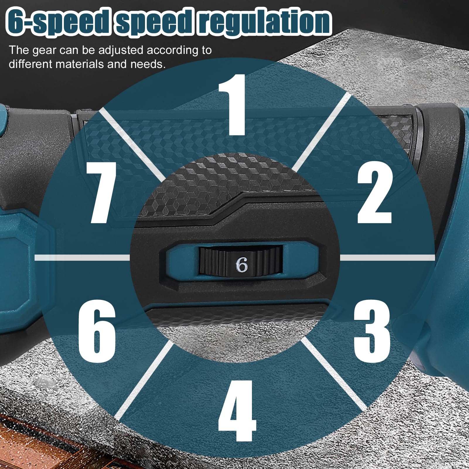 Batería de litio sin escobillas recargable Pala oscilante Multifuncional Cortacésped eléctrico inalámbrico Pala Cortador Máquina de pulido Herramienta de carpintería para carpintería