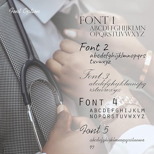 Miniatura 7 de Etiqueta de nombre de estetoscopio personalizada, etiqueta de identificación de estetoscopio para enfermeras, accesorios para el trabajo, etiqueta