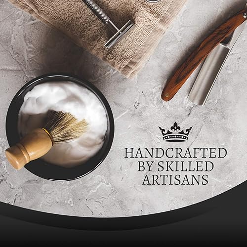 Miniatura 6 de Henri et Victoria Jabón de afeitar para hombres  Afeitado suave, enjabona muy bien, aroma de larga duración  Hecho en Canadá por experto artesano