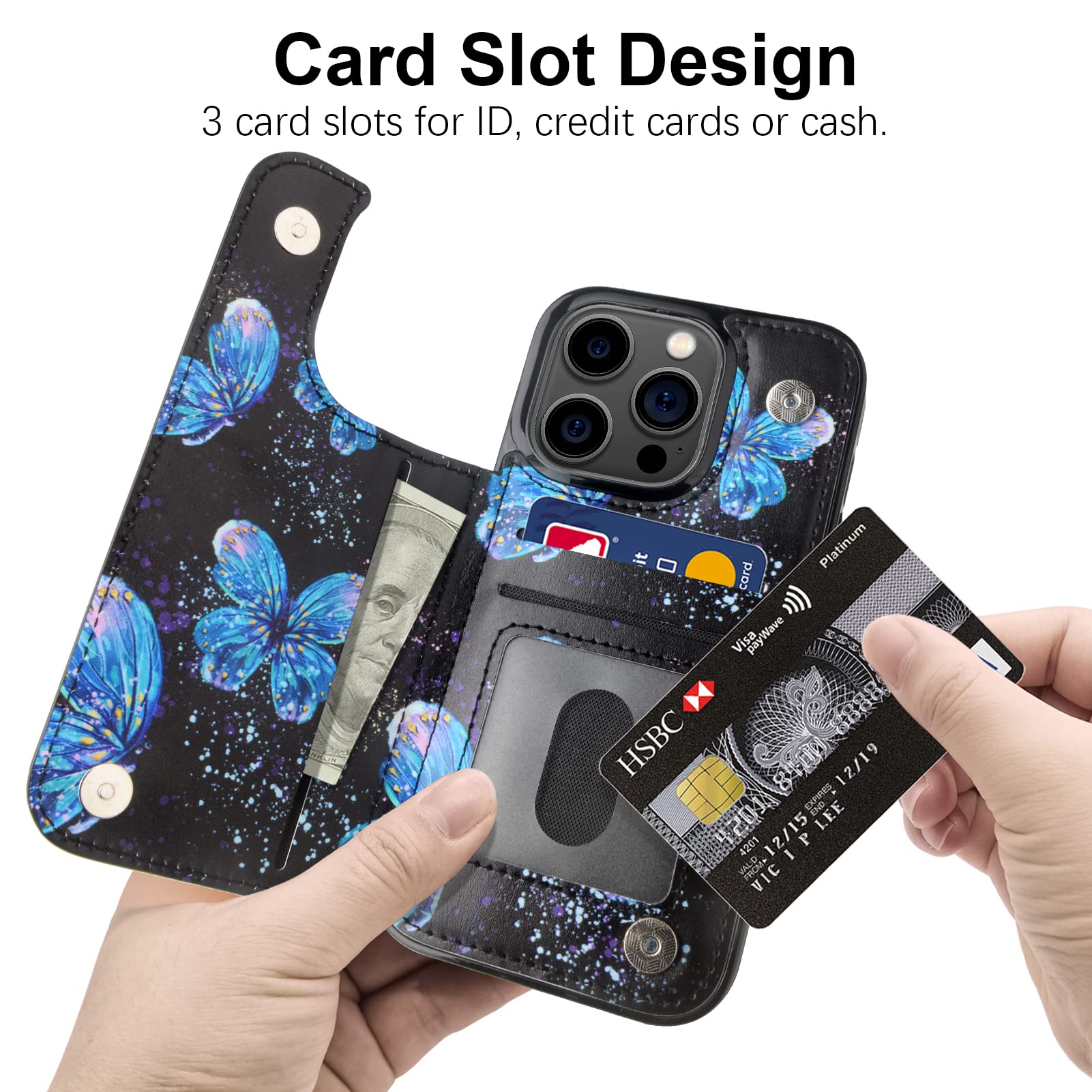 Amazon.co.jp: doeboe iPhone14 Pro ケース カバー 手帳型 高級PU