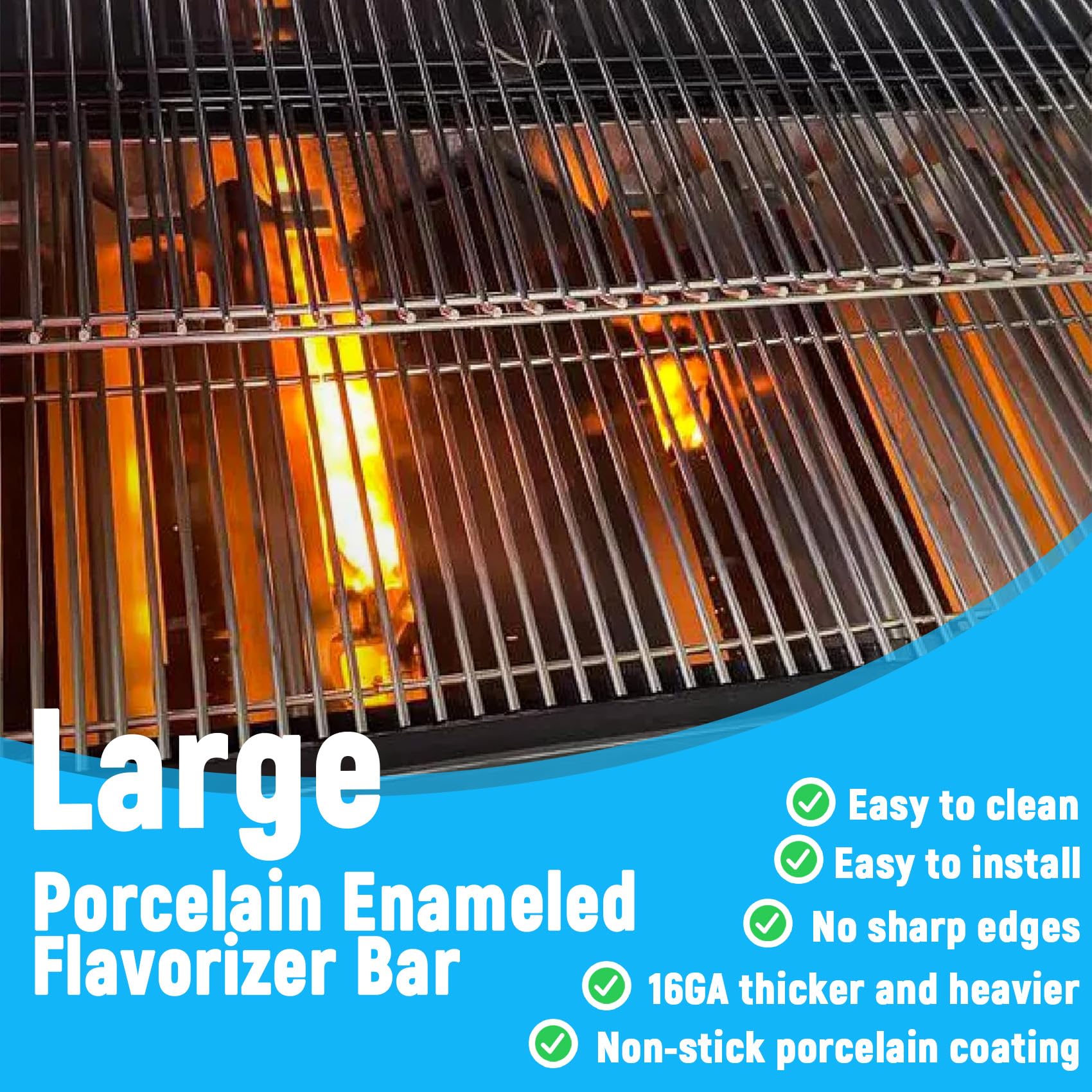 Amazon.com : SafBbcue 68947 Flavorizer Bar for Weber SmokeFire EX4