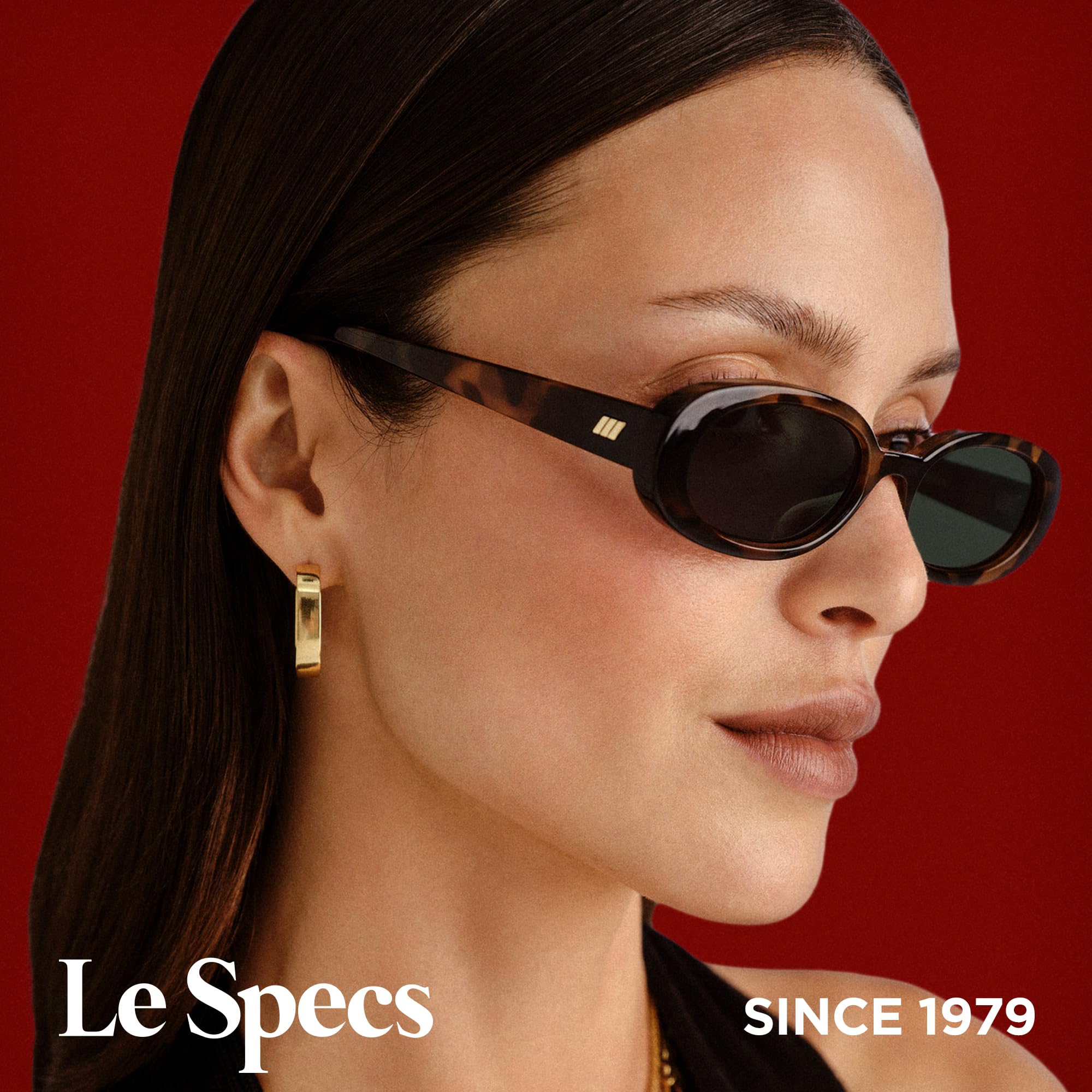 Le Specs OUTTA LOVE - Gafas de sol para mujer, forma ovalada, con alta protección UV