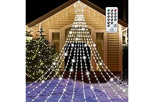 Christmas Tree Flag Pole Mega Topper Light Hook