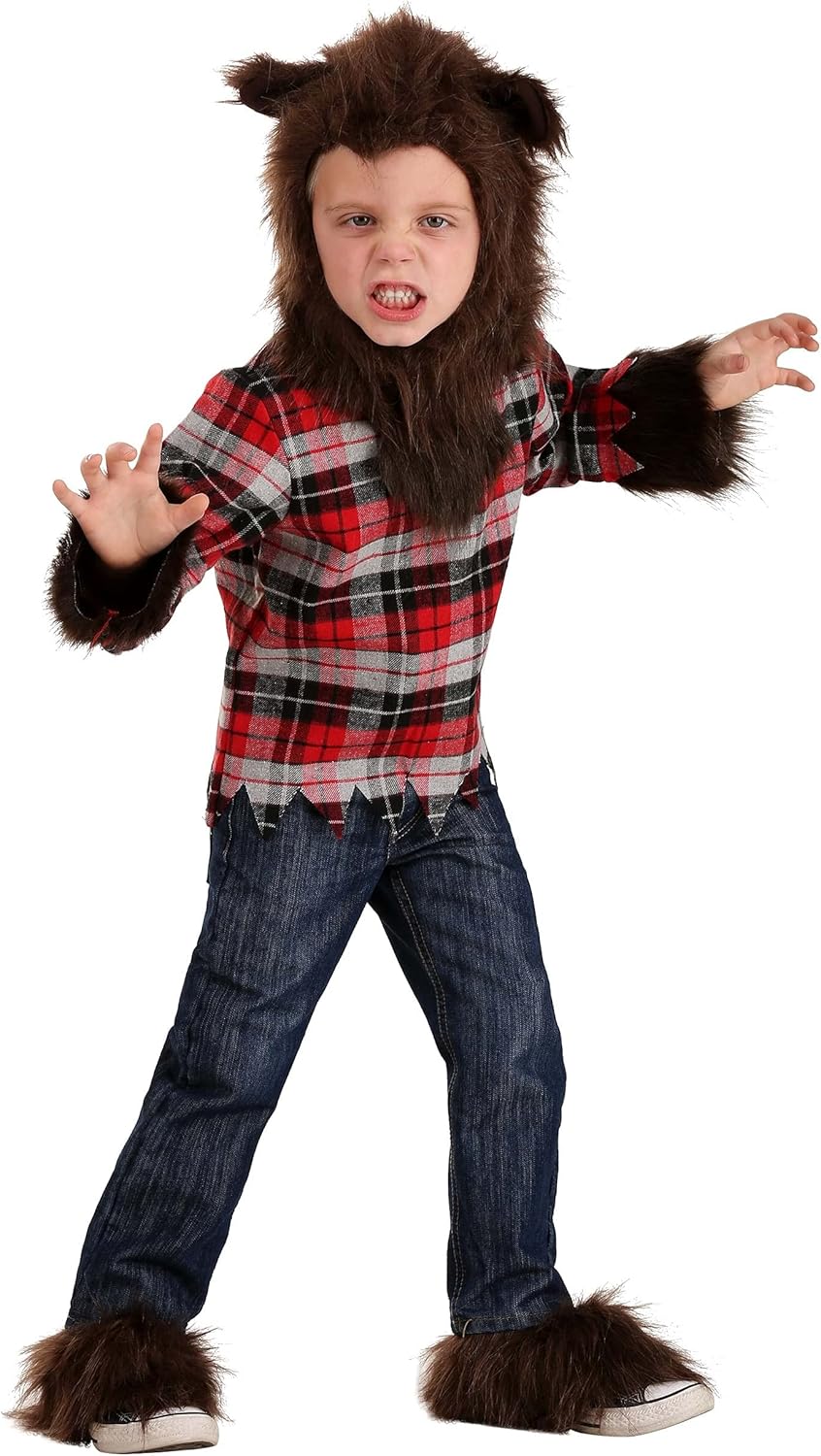 Fun Costumes Werewolf Costume Toddler Fierce Werewolf Costume for Kids