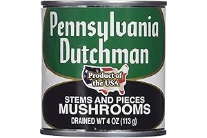 Giorgio Mushroom Pieces & Stems: Freshly Picked Perfection in Every Can