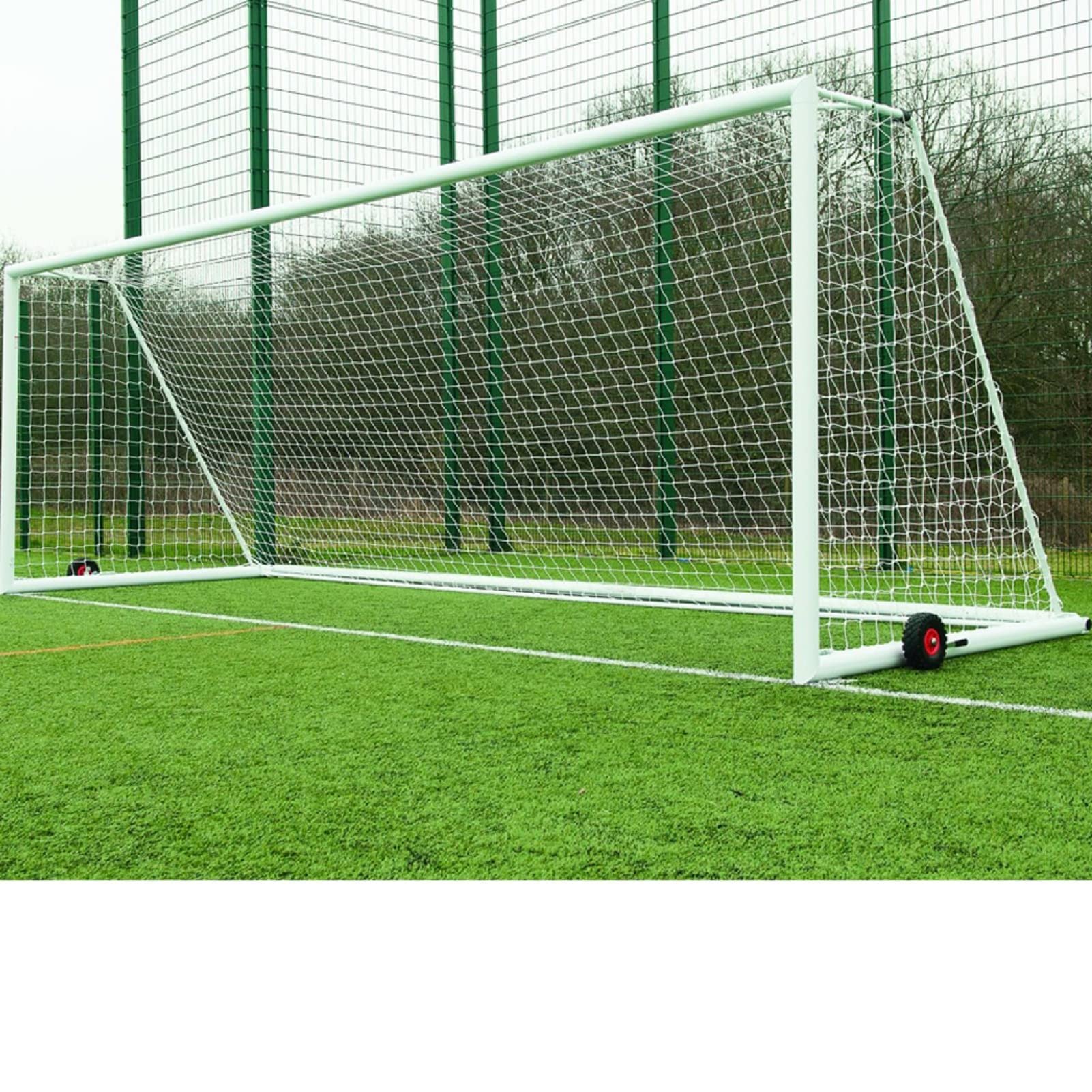 Youyijia Football Goal Net 24 * 8FT Weatherproof Replacement Goal Nets Portable Full-Size Goals Soccer Practice Training Net for Kids Junior Training Backyard Practice