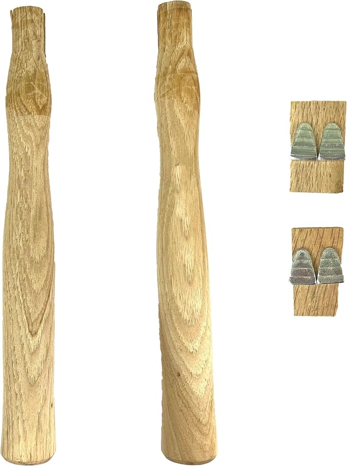 2 pack Wood Sledge hammer handle replacement for 2, 3 and 4 lb Complete