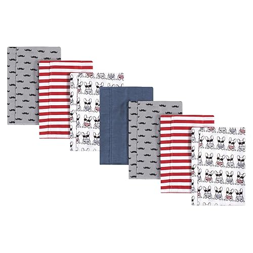 Miniatura 1435 de Hudson Baby - Paños unisex de franela de algodón para bebé, avión, talla única