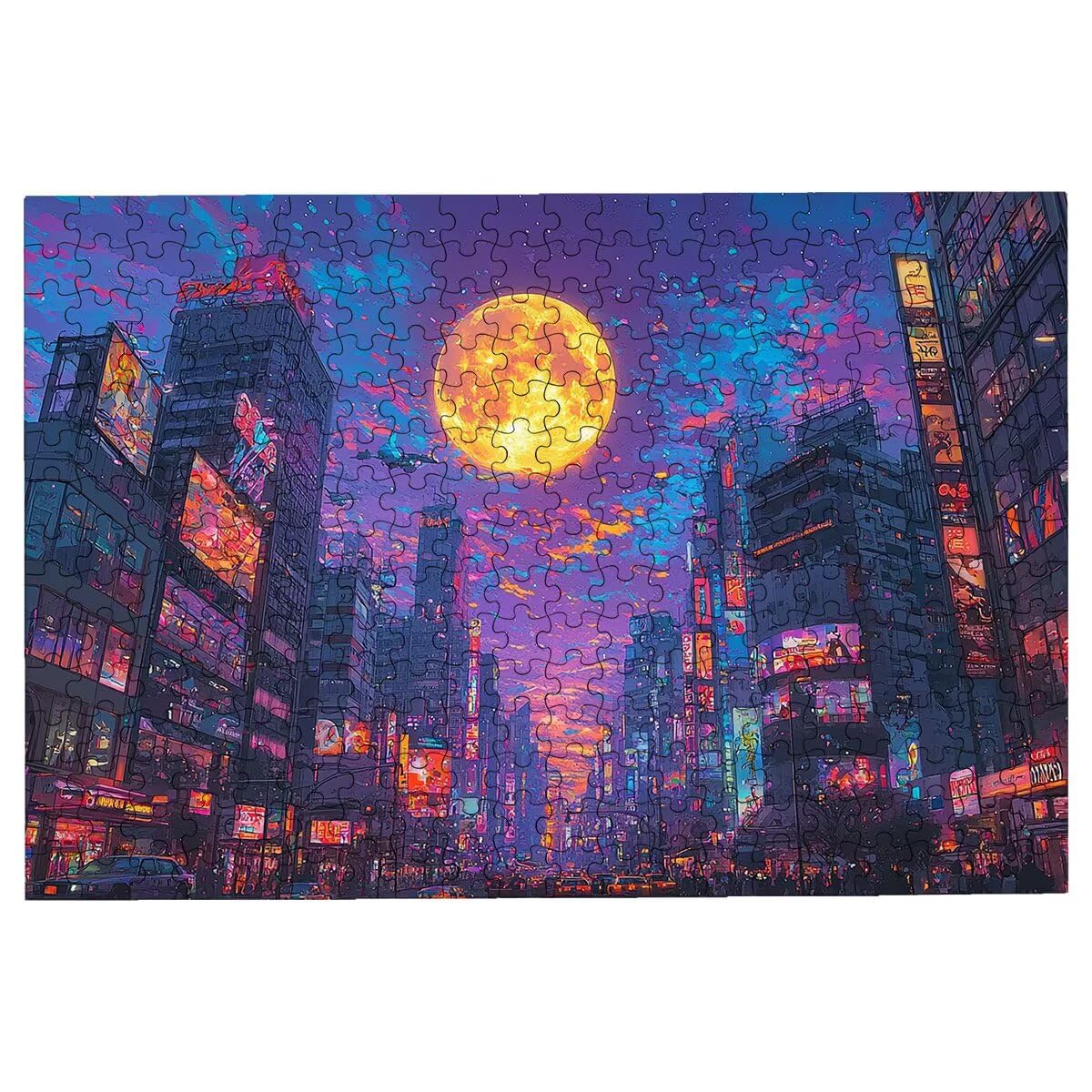 Puzzle 4000 Pezzi Citta, Puzzle Luna per Adulti, Puzzles in Legno Intrattenimento Creativo, Divertimento, Puzzles Educativi Classici con Confezione di Alta Qualità Idea Regalo Donna, Decor Casa -2578