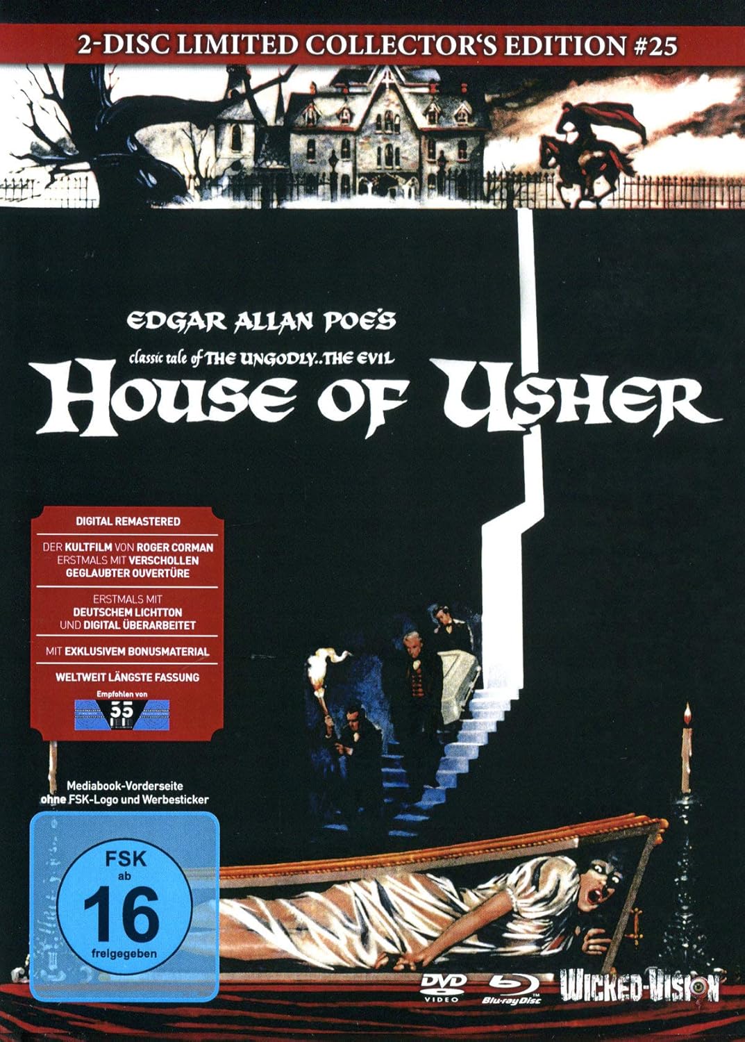 Die Verfluchten Der Untergang des Hauses Usher (2Disc Limited Extended Collector's Edition Nr Die Verfluchten Der Untergang des Hauses Usher (2Disc Limited Extended Collector's Edition Nr