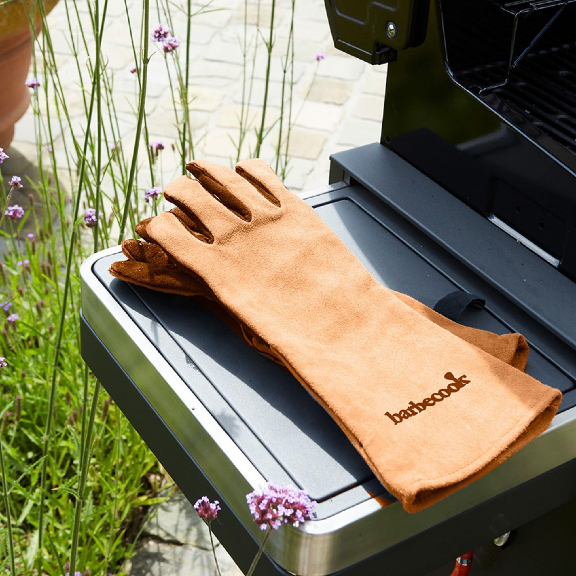 Barbecook Gants de Protection - Cuir Souple