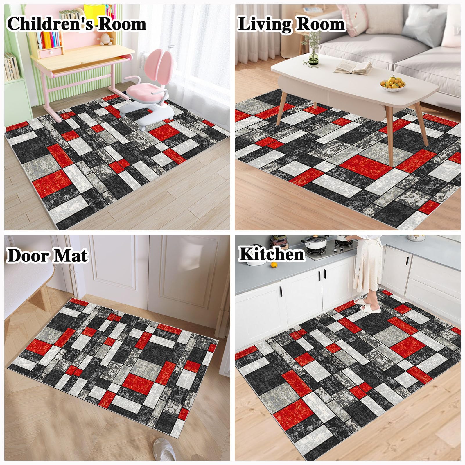 70 x 100 cm Heavy Duty Office Chair Mat for Carpeted Floor Computer Gaming Desk Chair Mat for Carpet Hard Floor Protector Mat for Rolling Chair Carpet Protector Chair Mat Floor Mat for Office Chair - Image 7
