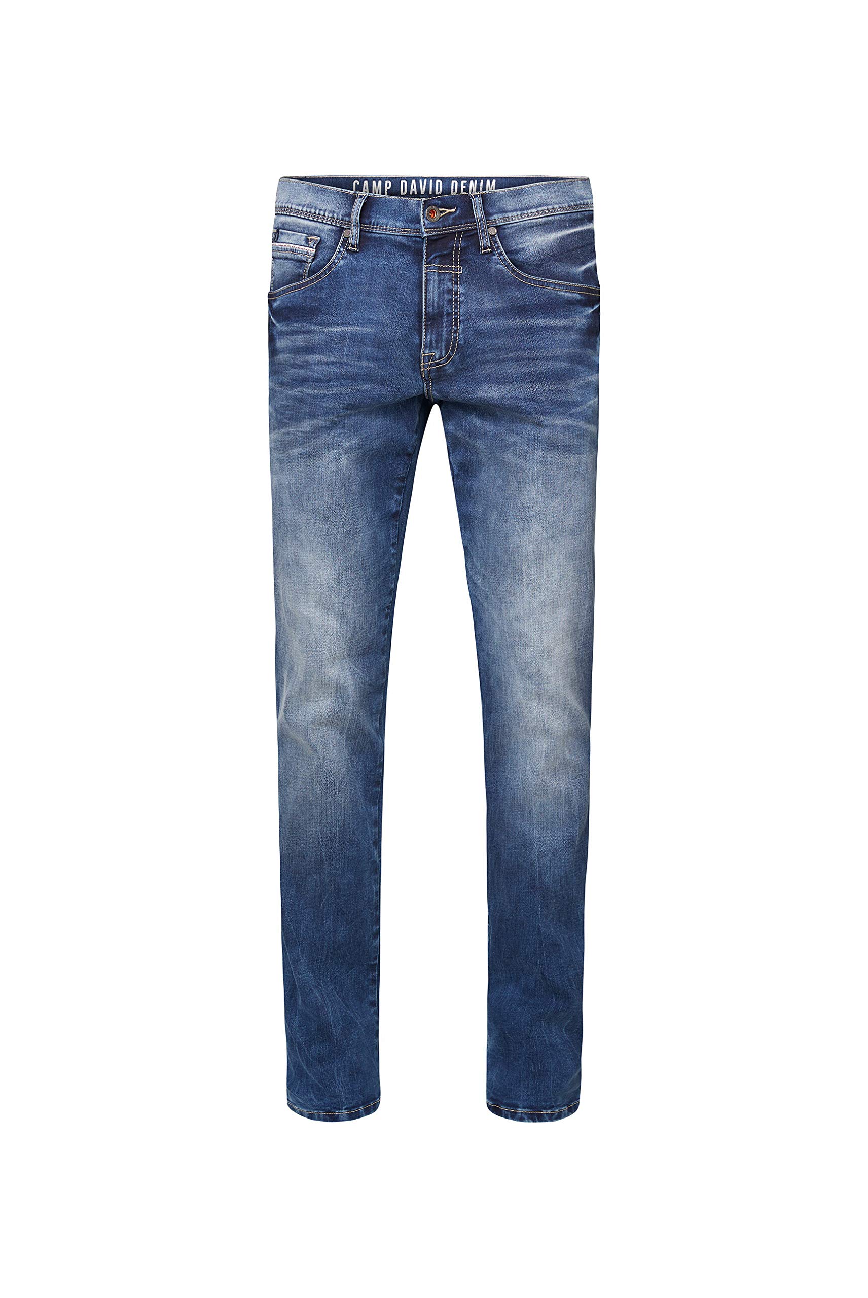 Camp David Herren Jeans DA:VD Regular Fit Blue Vintage 29 30 Fashion