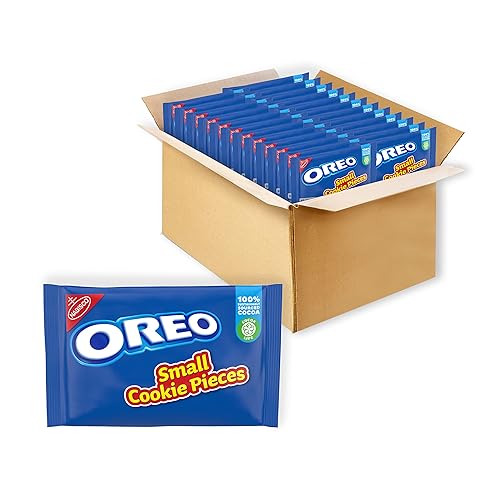 Oreo - Galletas rellenas de chocolate, pequeñas, 24 bolsas de 1 libra
