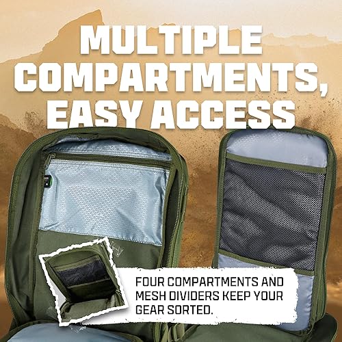 Miniatura 3 de Condor Paquete de asalto compacto GEN II, Verde oliva (Olive Drab), Compacto