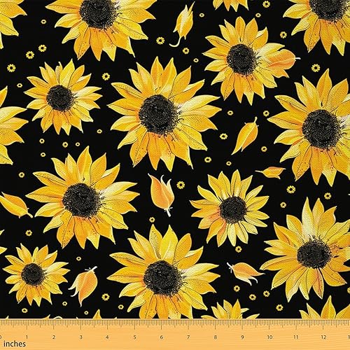 Miniatura 18 de The Yard - Tela de flores retro para decoración de habitaciones y tapicería de bricolaje de 1 yarda, 36 pulgadas de largo x 59 pulgadas de ancho