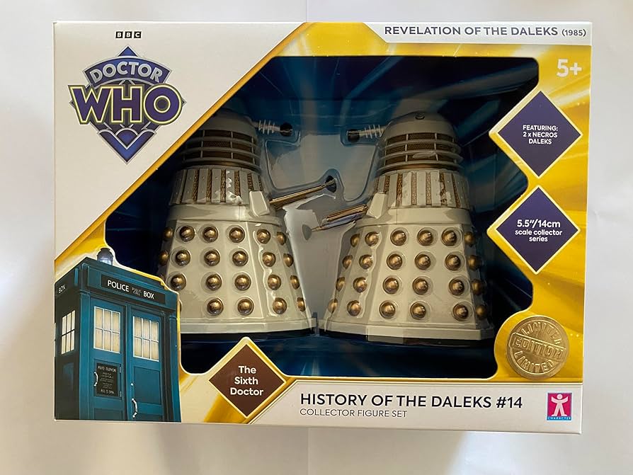 ラインの乙女 DoctorWho: The Dalek Lands３セット Amazon.com: Sporting Profiles Doctor Who The Daleks of Skaro