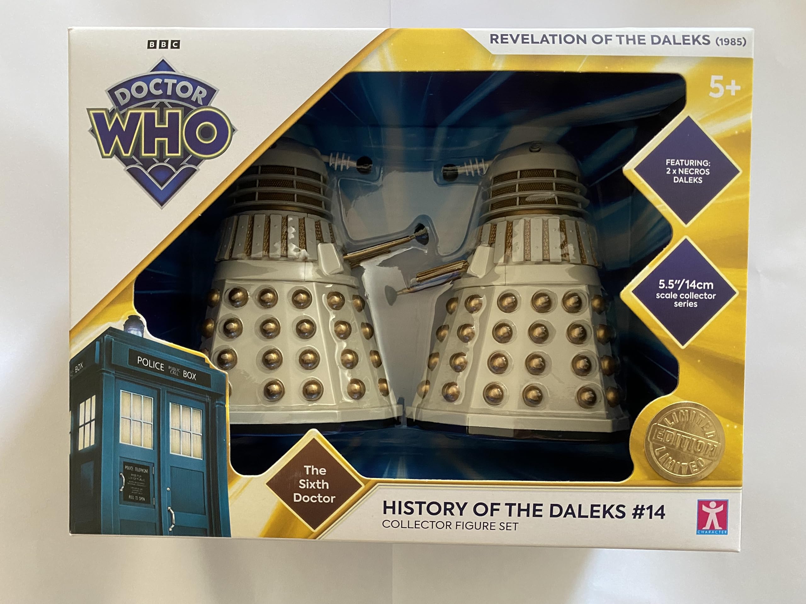Amazon.com: Doctor who History of The Daleks 14 figure set