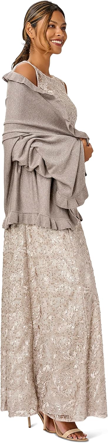 Adrianna Papell Women's Sequin Lace Gown