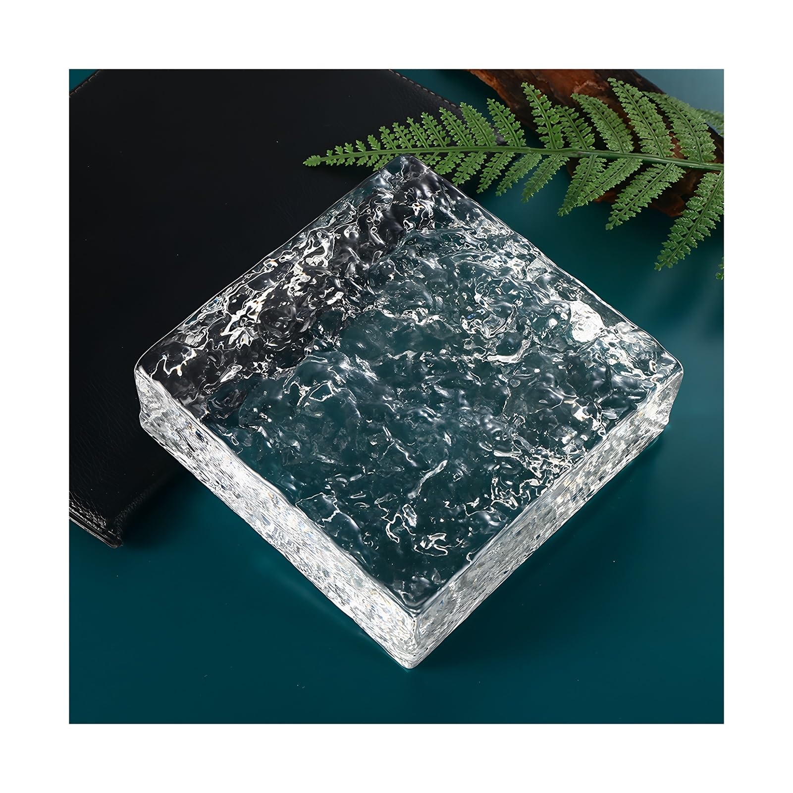 Crystal s Bloc C 15 x 15 x 4,8 cm do izolacji termicznej, izolacja akustyczna i prywatność, idealna do domowego biura i użytku komercyjnego (10 sztuk)