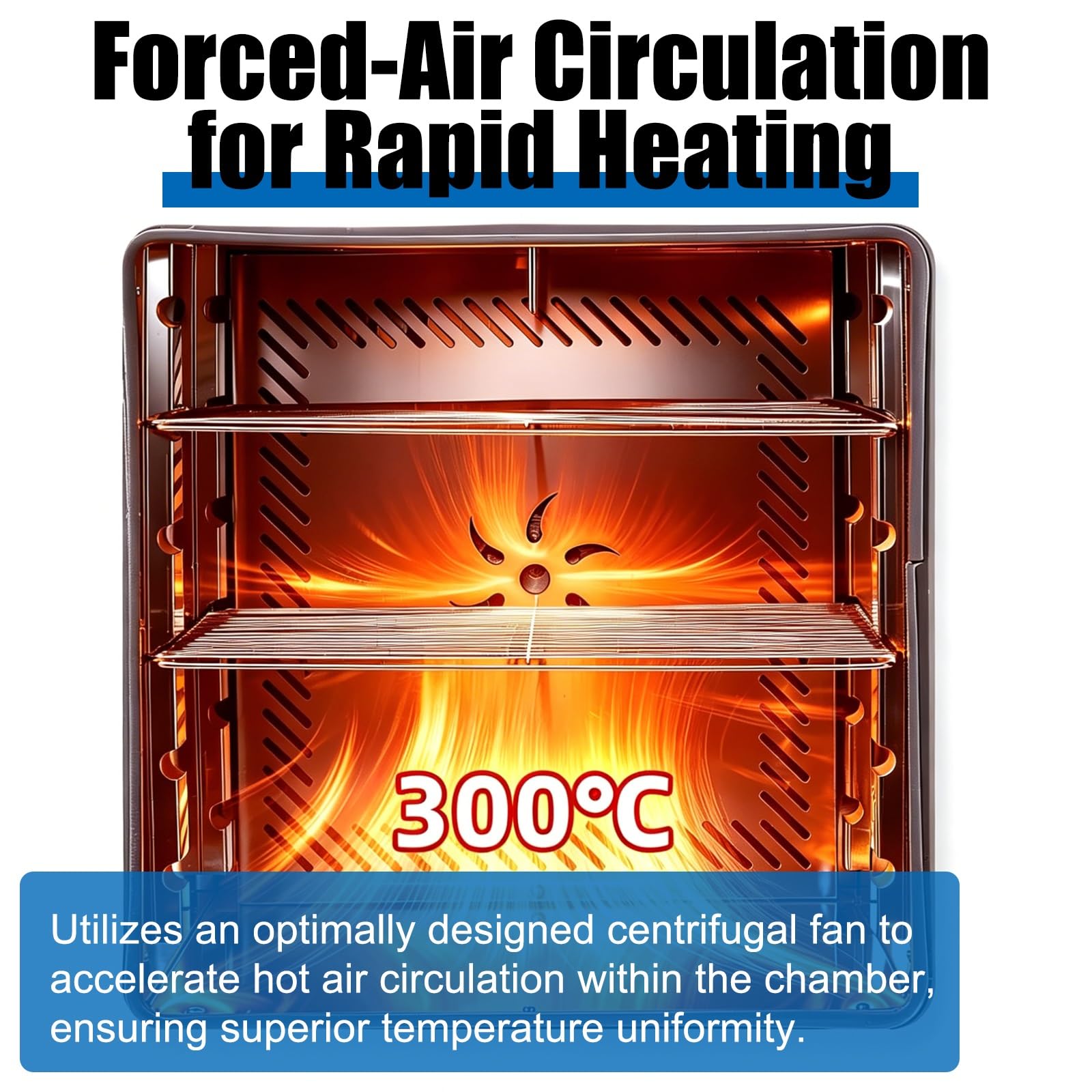 Horno de secado al vacío de 16 litros, horno de secado rápido a temperatura constante, con instrumentos controlables inteligentes y ventana de visualización, Rt +10-300 °C
