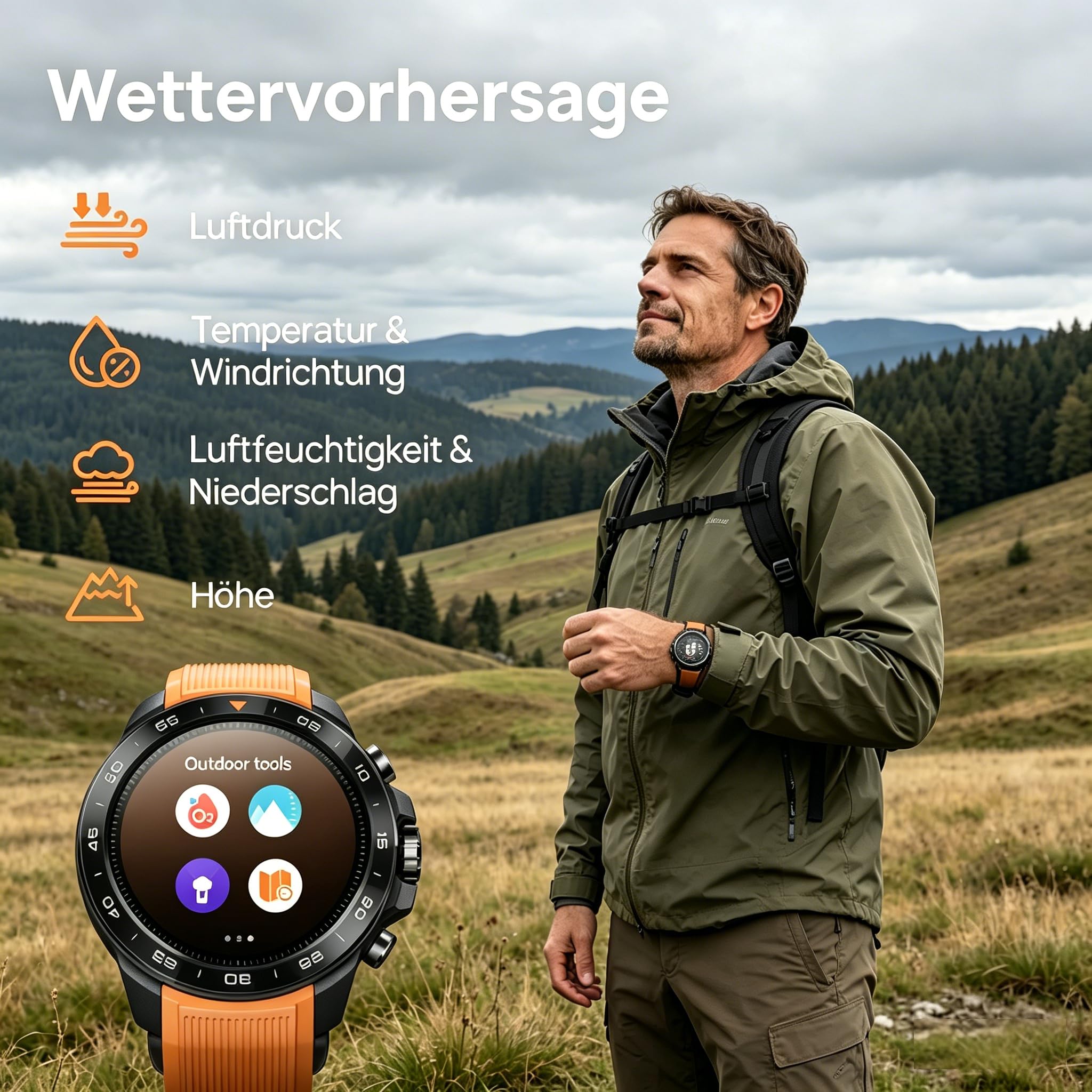 Mibro GS Explorer S | Reloj de buceo, llamadas Bluetooth y resistente al agua hasta 10 ATM