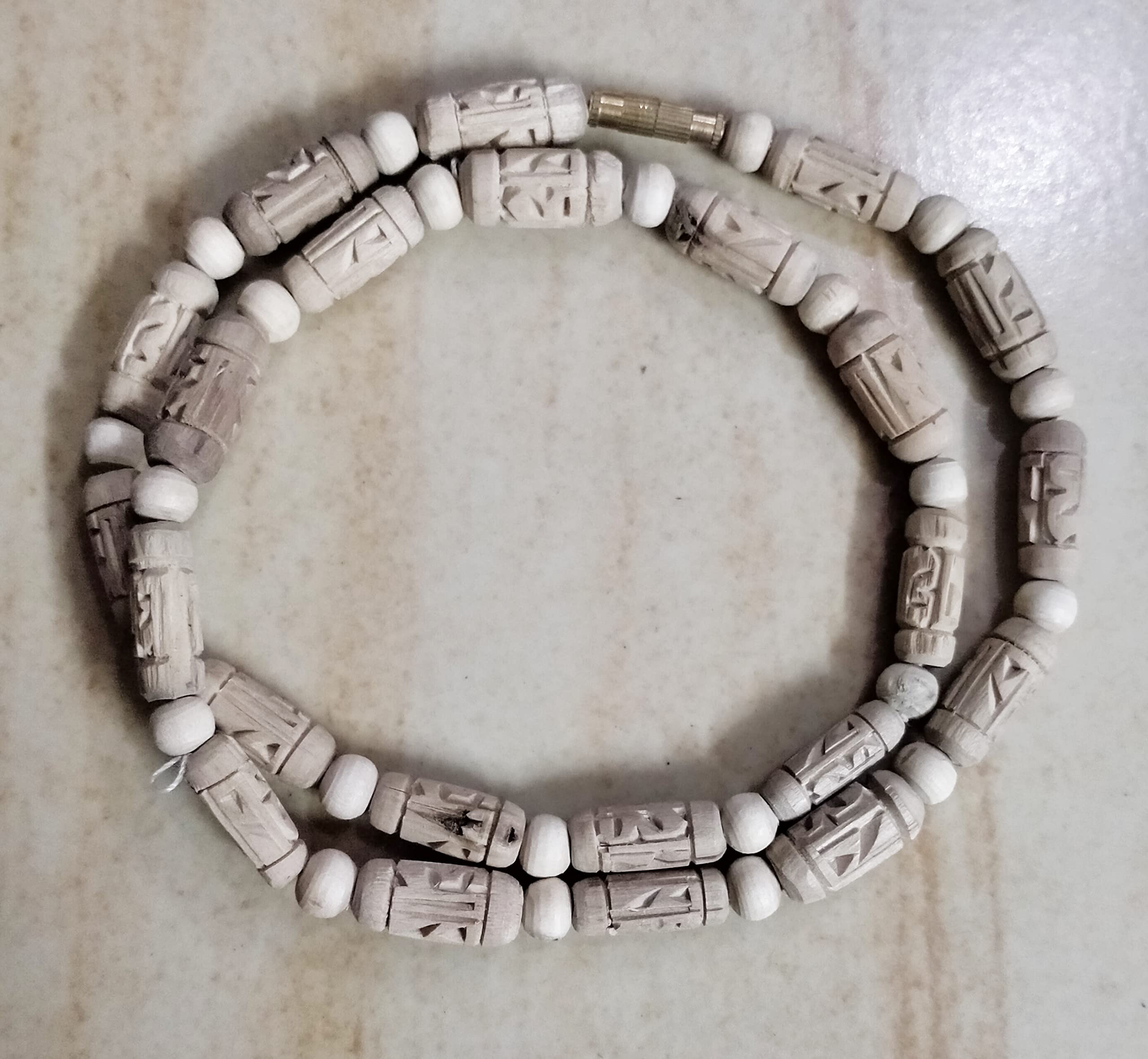 VRINDAVANBAZAAR.COM Engraved Radhe Beads 1 Round Kanthi Mala/Neck Beads For Unisex Adult (B09M8S48ZN) Amazon Price History, Amazon Price Tracker
