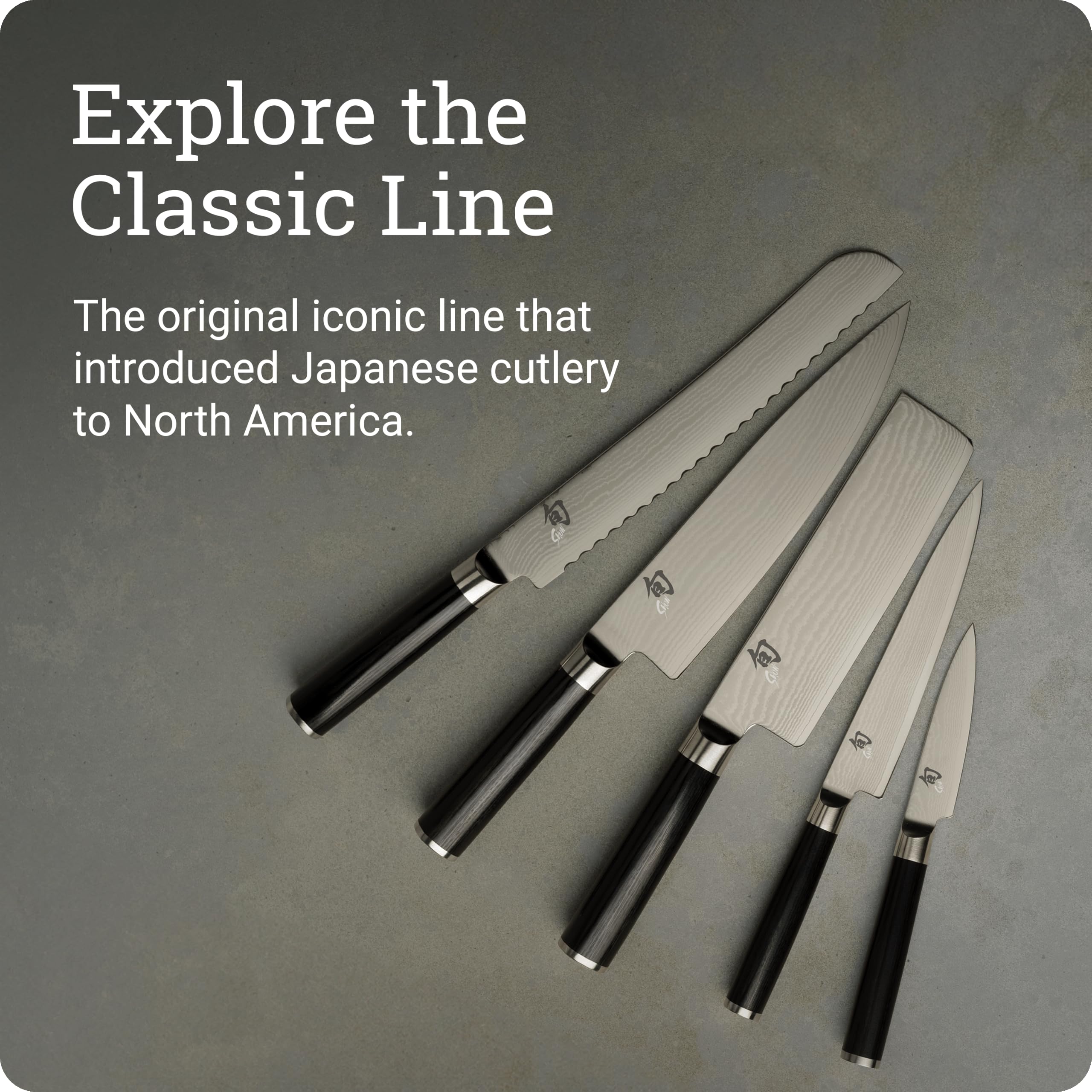 shun様　3セット Amazon.com: Shun Classic 3 Piece Starter Set, Includes 8