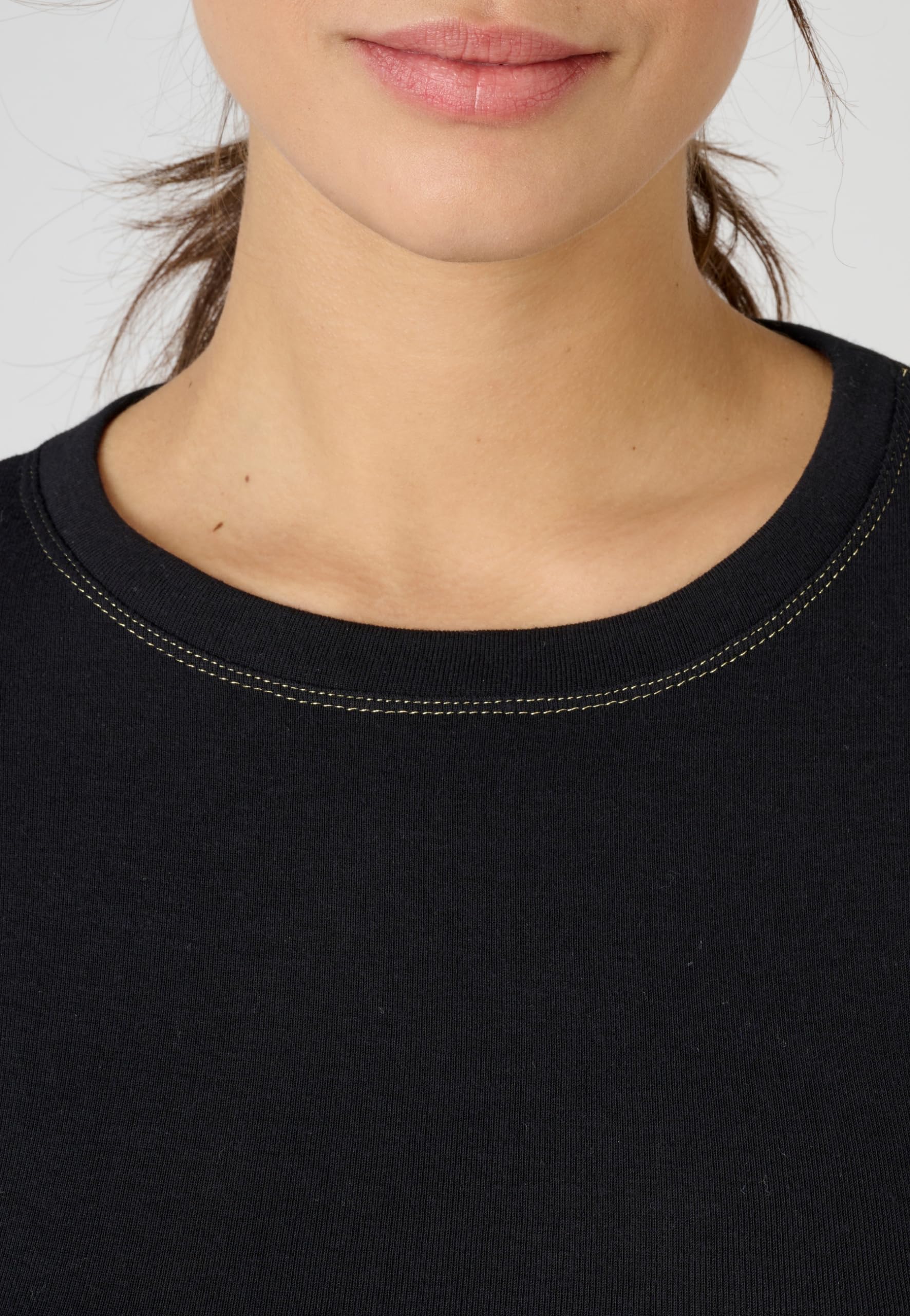 Damart Koszulka Kobiety Damart - T-shirt Fine Côte Thermolactyl Sensitive, Col Rond Thermolactyl, Manche Longue
