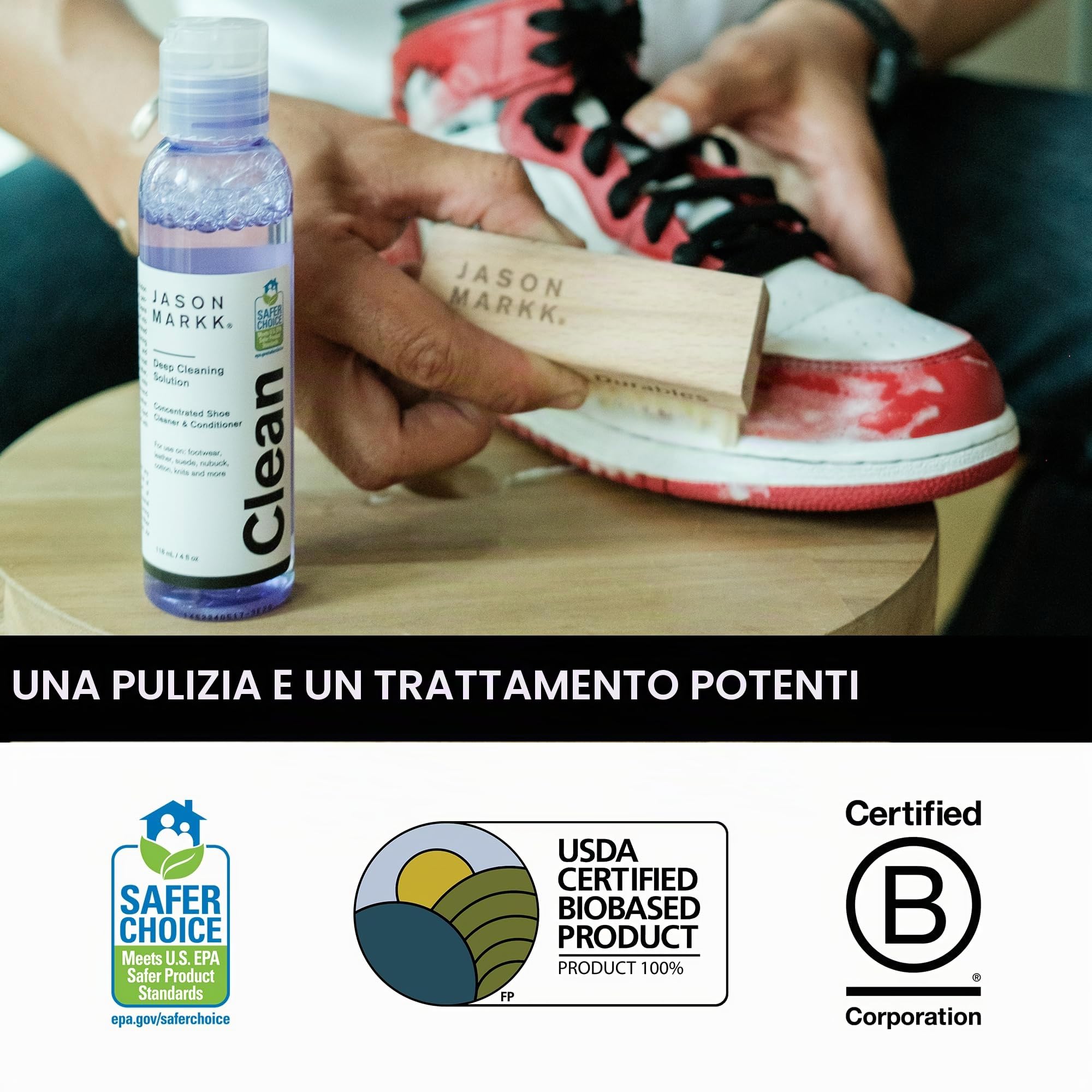 Jason Markk cura per la pulizia delle scarpe da ginnastica