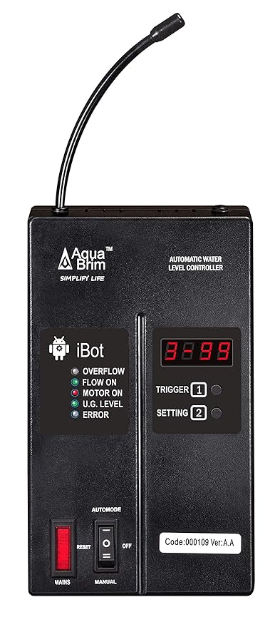 i-Bot Smart Digital, Automatic Wireless Water Level Controller for Submersible and Borewell Pump