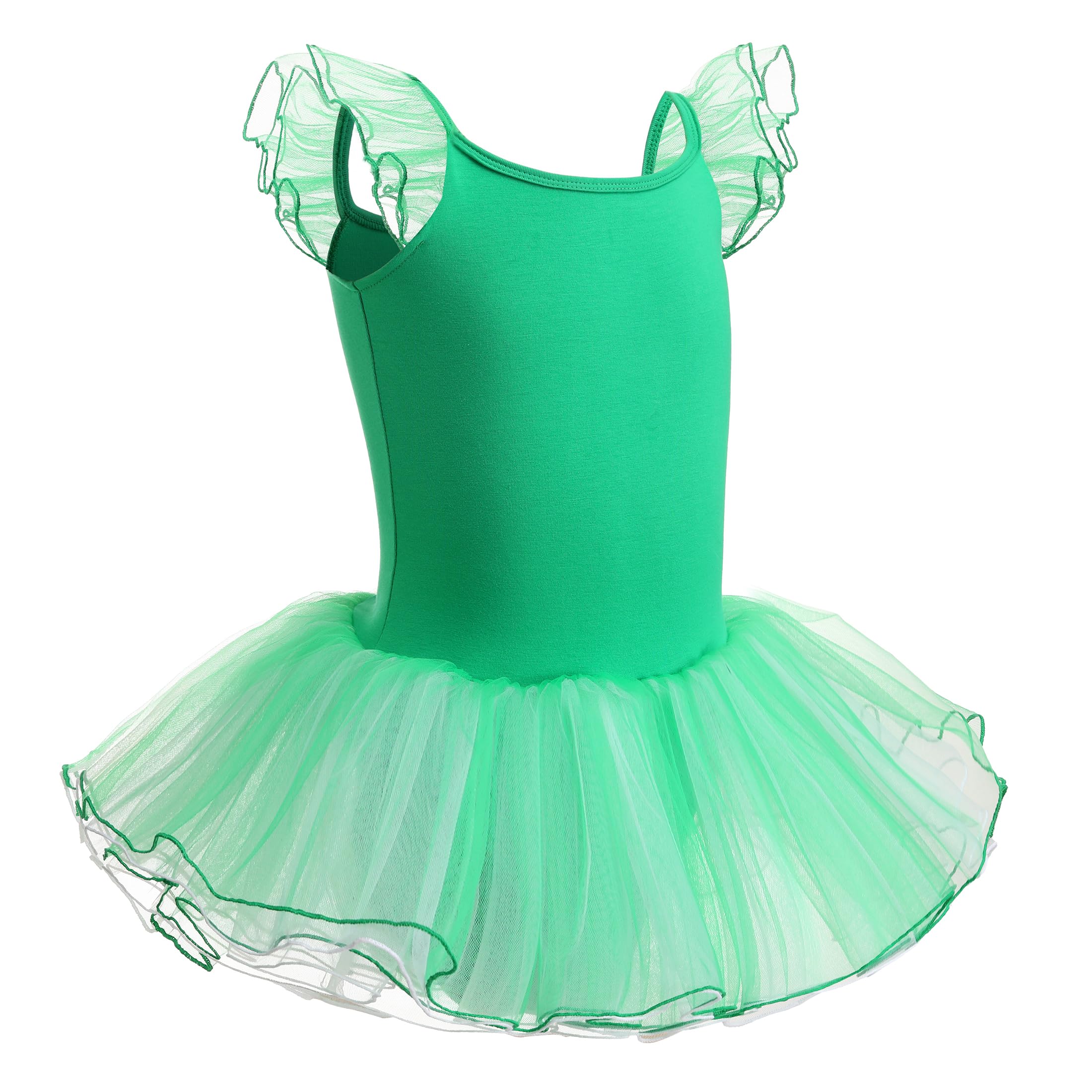 HIPPOSEUS Tutu Vestidos de Ballet Maillot de Danza Gimnasia Leotardo Body Clásico para Niñas Traje de Baile